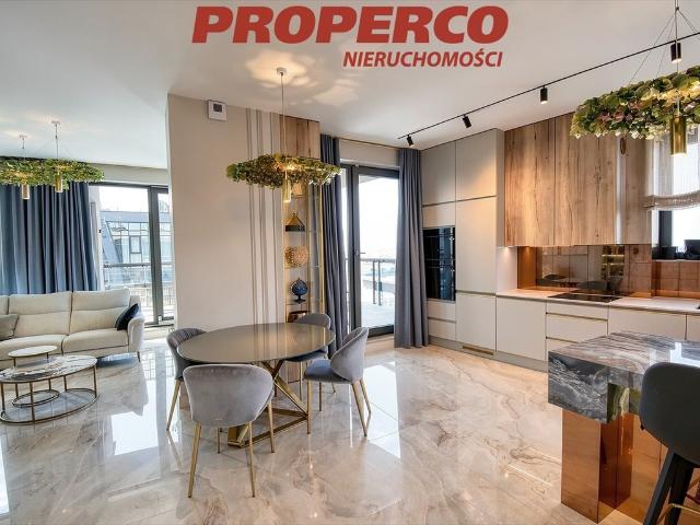 Ekskluzywny apartament 102 m² z panoramicznym widokiem taras 32 m²