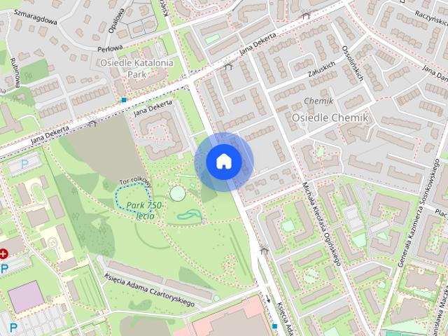 Ekskluzywny apartament z pięknym widokiem na park