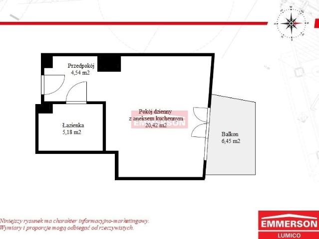 Ekskluzywny apartament 30m² w sercu Krakowa, blisko Rynku