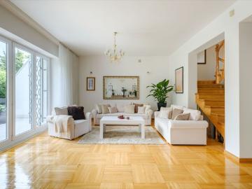 Ekskluzywny dom 340 m² z sauną i ogrodem na Mokotowie