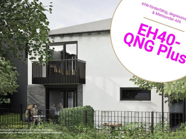 EH40 QNG Perfekte 2 Zi. ETW mit Garten zur Kapitalanlage oder Selbstbezug