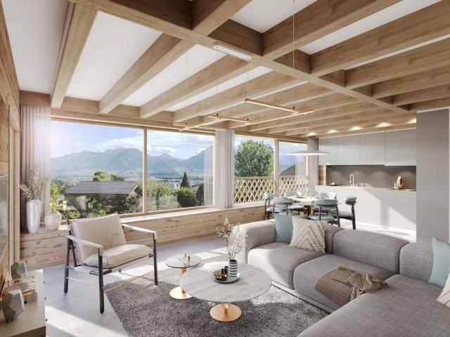 Ehemalige „Weinkelterei“, vollständig renoviert zu einem 4,5 Zimmer Chalet / eigener Garten