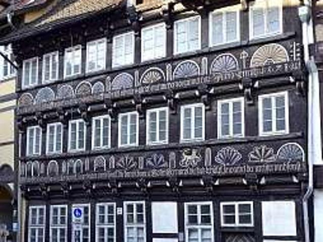 Ehemaliges Brauhaus im historischem Fachwerkstadt Osterwieck. Denkmal