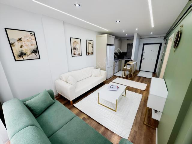 Şehir Hastanesinin Altında Özel Tasarım Lüks Eşyalı 1+1 Daire