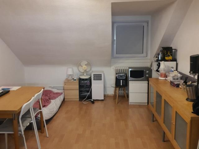 Einzimmerwohnung mit Badmitnutzung