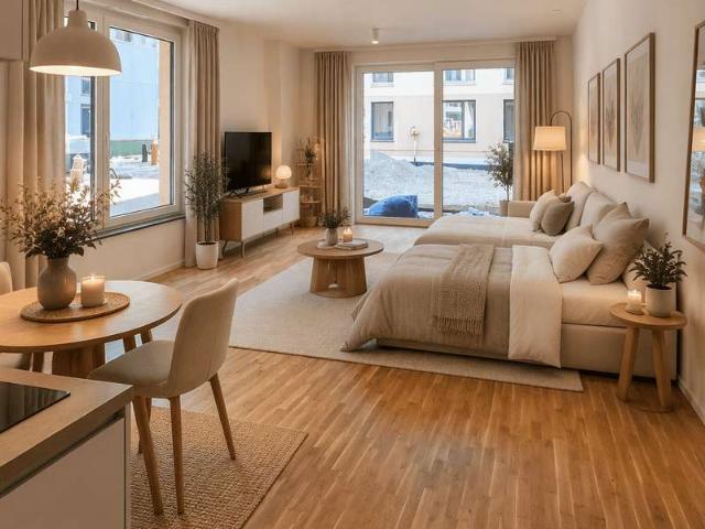 Einzimmerwohnung mit Balkon und Aufzug in Weil am Rhein
