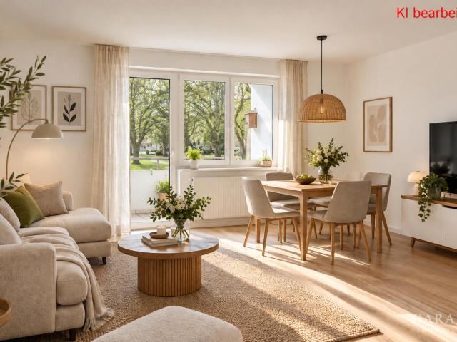 Einziehen. Ankommen. Zuhause sein. frisch renovierte 2 Zimmer Wohnung mit Süd/West Loggia