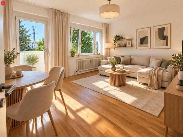 Einziehen, gestalten, wohlfühlen – sonniges Zuhause mit Balkon!