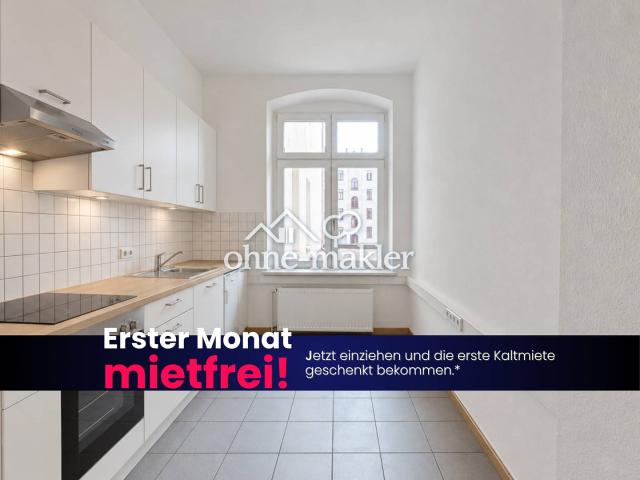 Einziehen, einkuscheln, Kaltmiete sparen*: Große 4 Zimmer Wohnung mit EBK und BALKON