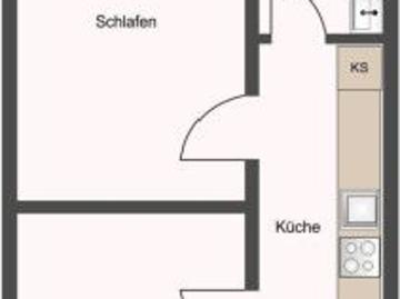 Einziehen & wohlfühlen: Voll möblierte 2 Zimmer Wohnung mit Balkon, Klima & Garage