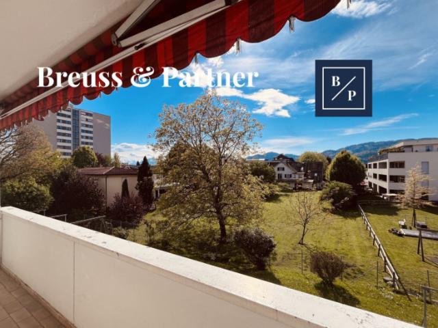 Attraktive 3 Zimmer Wohnung mit sonnigem Westbalkon in Lustenau