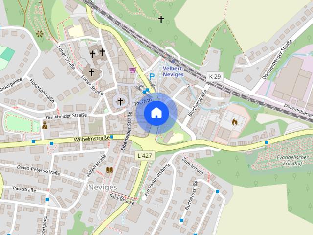Einziehen & Wohlfühlen – komplett möblierte Altbauwohnung in Velbert Neviges