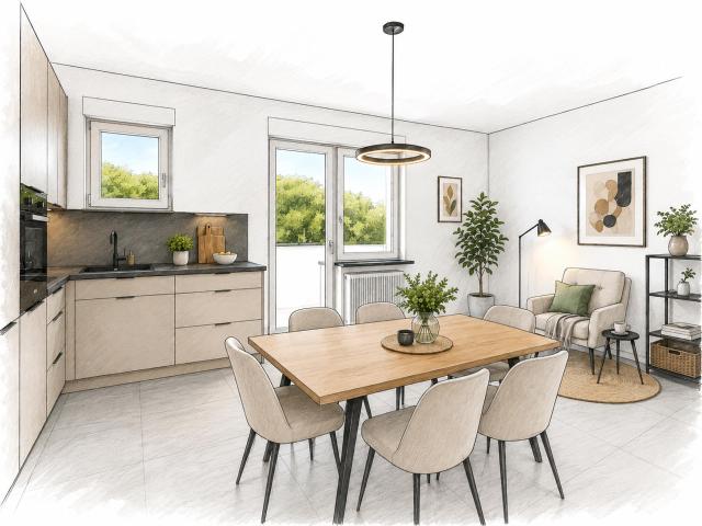 Einziehen & wohlfühlen | Modernisierte Balkonwohnung im Grünen