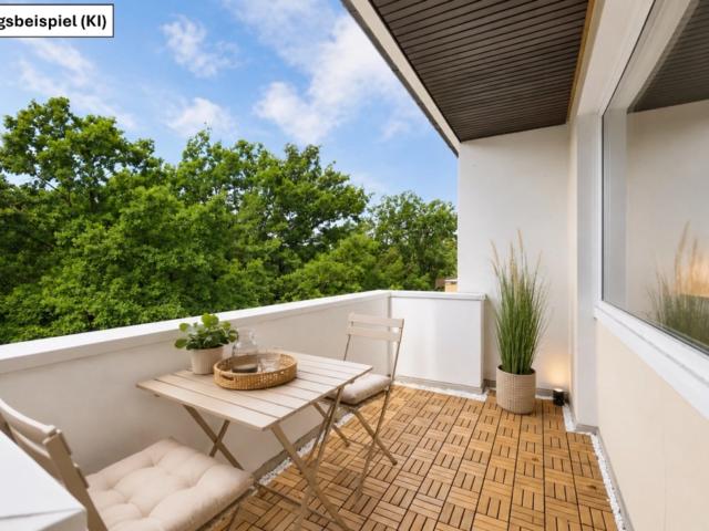 Einziehen & wohlfühlen: Modernisierte 3 Zimmer Wohnung mit Loggia in Hannover Döhren
