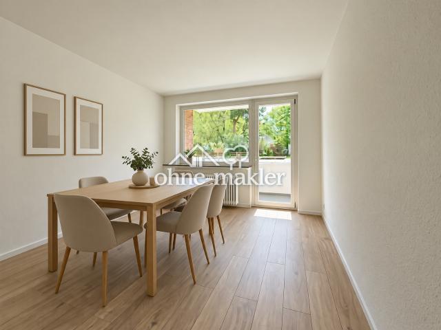 Einziehen und sich wohlfühlen in 3 Zimmer Wohnung