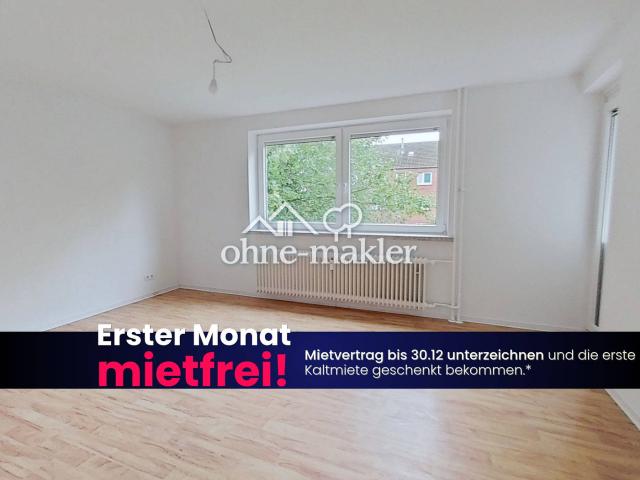 EINZIEHEN UND SPAREN: 4 Zi. Whg. mit BALKON und Wannenbad