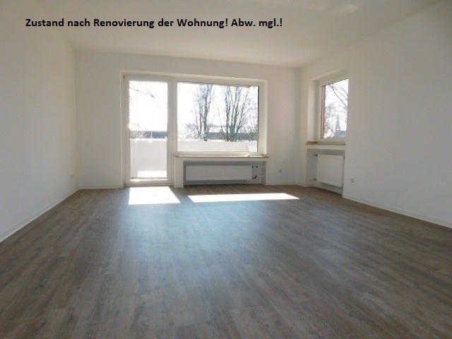 Einziehen und Wohlfühlen renovierte 4 Zimmer Wohnung im 1. OG mit Balkon.
