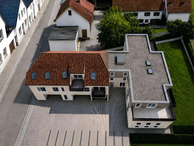 Einzigartige 2 Zimmer Penthousewohnung mit großer Dachterrasse im KfW40 Neubau WE 10