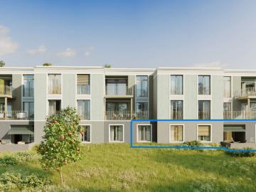 Einzigartige 4.5 Zimmer Gartenwohnung