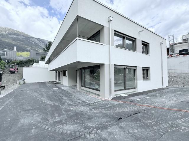 Einzigartige Erdgeschoss Wohnung mit alpinen Weitblick in Brig und grosser Sonnenterasse