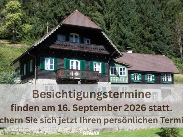 Einzigartige Liegenschaft in Traunkirchen mit Blick am Traunsee