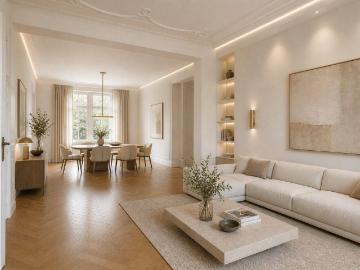 Einzigartige Stilaltbau Beletage mit zwei Balkonen
