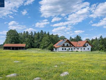 Einzigartiges Landgut im Waldviertel – 70.010 m² mit Wohnhaus, Ferienwohnungen & Alpaka/Yak Zucht