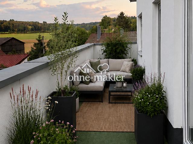 Einzigartiges Penthouse im Maisonette Stil mit 98 Qm Dachterrasse