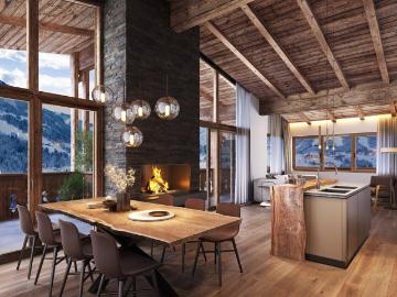 Einzigartiges Penthouse mit Aussicht auf die Planai