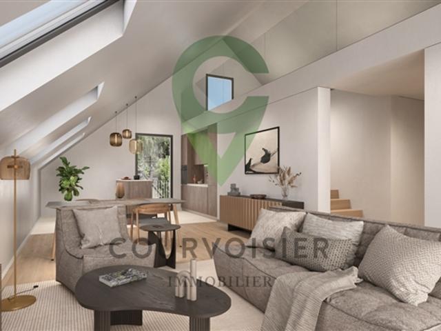 Einzigartiges Penthouse mit Panoramaterrasse vor den Toren von Rolle