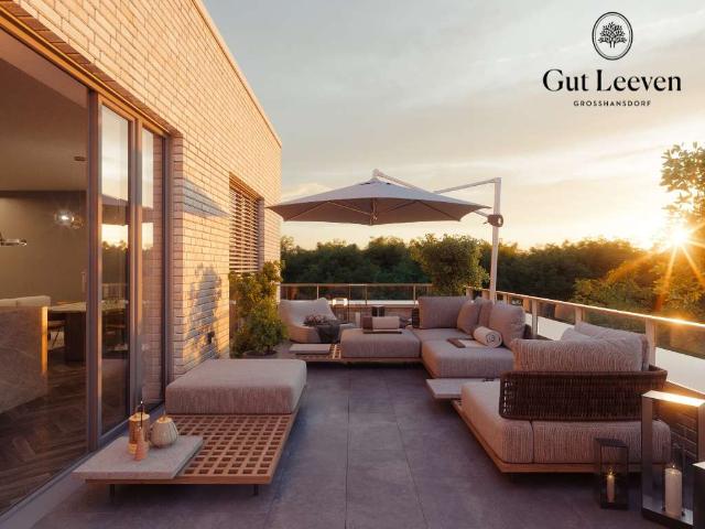 Einzigartiges Penthouse mit Waldblick! Gut Leeven