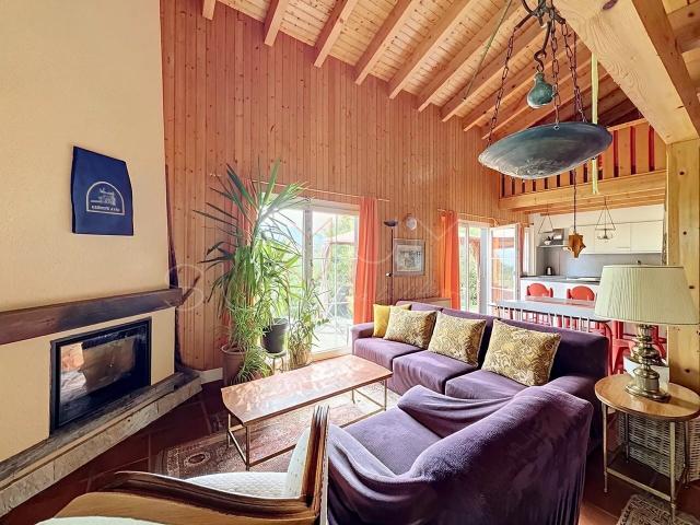 Ein Chalet, ein privater Wald, ein Lebensstil? Prafirmin, Savièse