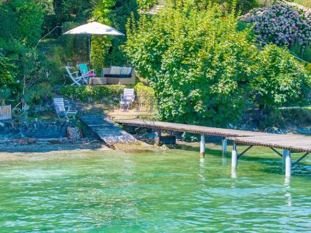 Ein architektonisches Highlight mit Blick auf den Genfer See
