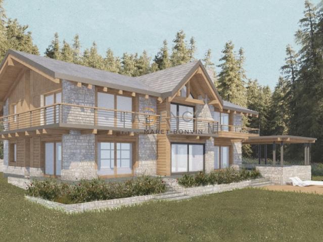 Ein aussergewöhnliches Projekt in Crans Montana Luxus Chalet zum Anpassen