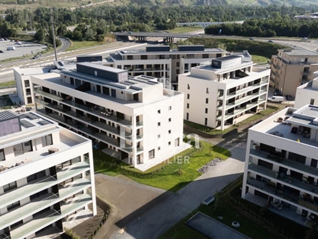 Ein echtes Öko Viertel am Stadtrand von Sion