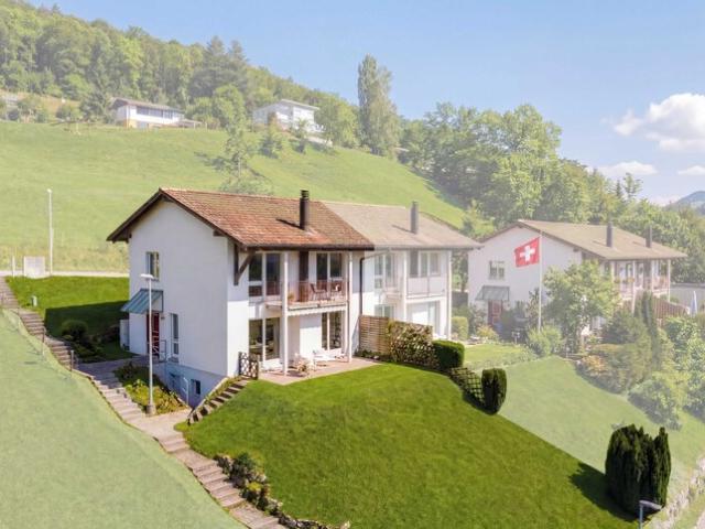 WOHNEN MIT WEITBLICK SONNIGE HANGLAGE ÜBER DEM HOCHRHEINTAL