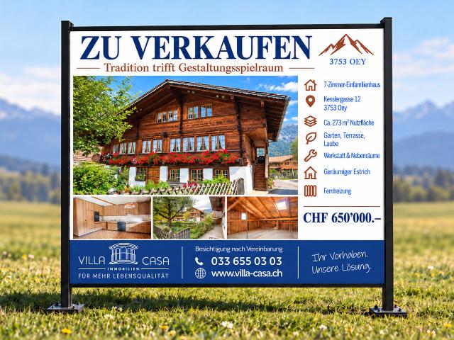 Ein Haus mit Charakter – viel Raum für Ihre Wohnideen in Oey