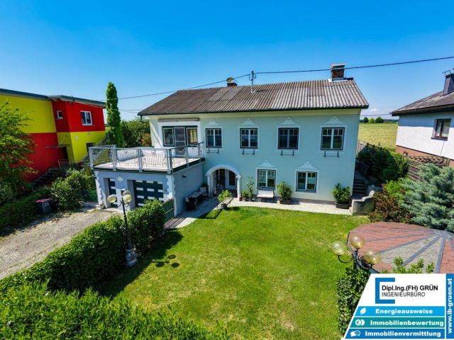 Ein oder Zweifamilienhaus mit Garten & Garage in ruhiger sonniger Aussichtslage