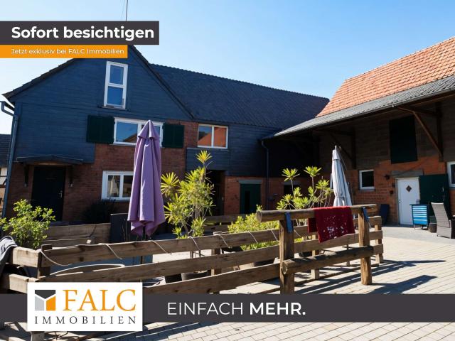 Ein Ort, an dem Mensch und Tier zu Hause sind Charmantes Hofanwesen mit Raum für Ideen