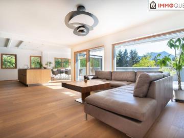 Ein Ort für Anspruchsvolle – Wohnen über dem Mondsee! Terrassenwohnung der Extraklasse mit Südwestblick, Panoramaflair und luxuriöser Ausstattung