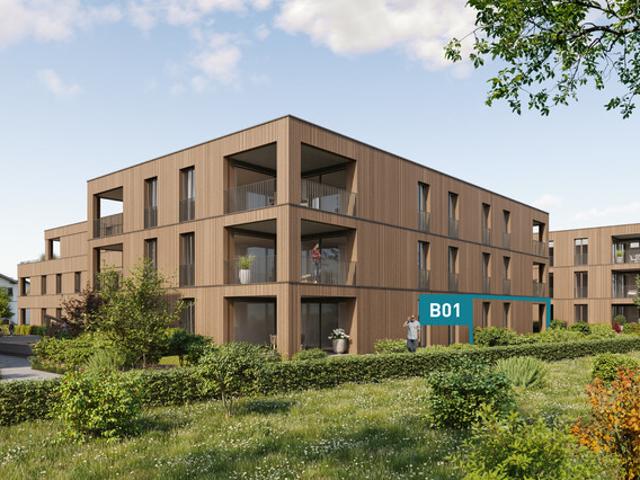 Ein Ort zum Leben und Wohlfühlen! 2 Zimmer Wohnung B01 EG
