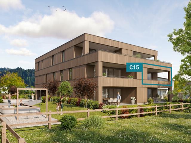 Ein Ort zum Leben und Wohlfühlen! 3 Zimmer Wohnung C15 OG