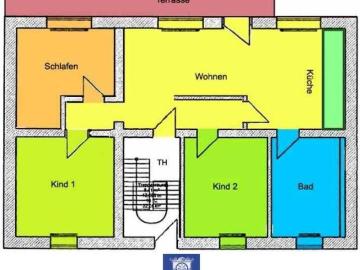 Ein Lieblingsplatz mit Terrasse für die ganze Familie! Einbauküche und Pkw Stellplatz!