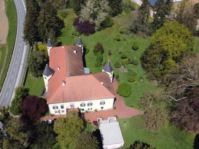 Ein Märchenschloss Nähe Wildon komplett saniert mit prachtvoller ca. 40.000m² Parkanlage Biomasseheizung!