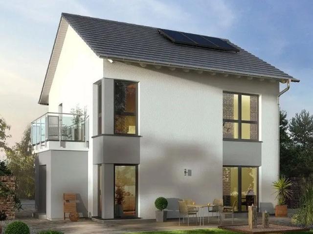 Ein neues Einfamilienhaus auf 3 Ebenen in Mühlheim malerfertig inkl. Grundstück