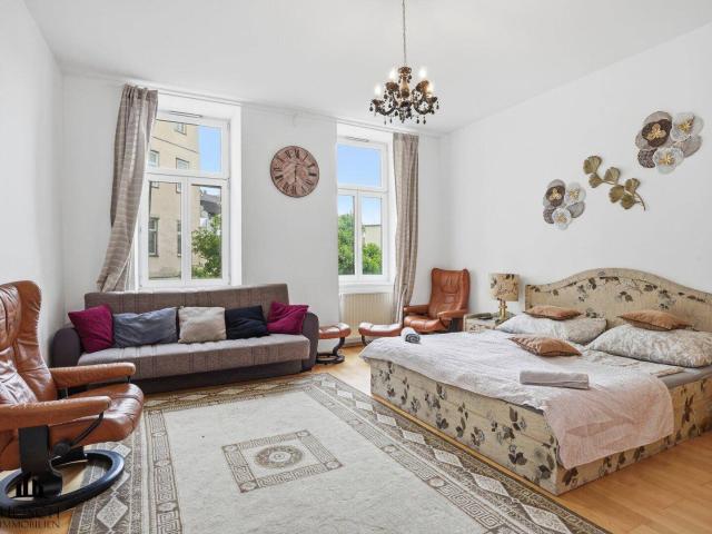Altbau mit Freiraum nahe Donaukanal – Wohnungen mit Garten, Balkon oder Loggia