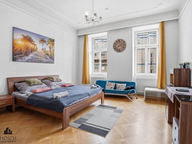 Altbau mit Freiraum nahe Donaukanal – Wohnungen mit Garten, Balkon oder Loggia