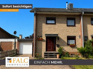 Ein Platz für die Familie Gepflegtes Reihenendhaus mit Garten und ausbaufähigem Dachgeschoss
