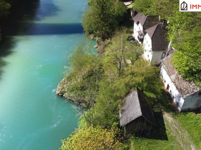 Ein Refugium am Wasser Sanierungsbedürftiges Sommerhaus in Ternberg mit direktem Flussblick, Garten und Natur vor der Haustüre