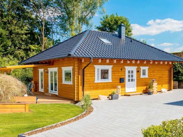 ein wunderschönes Blockbohlenhaus all inclusive